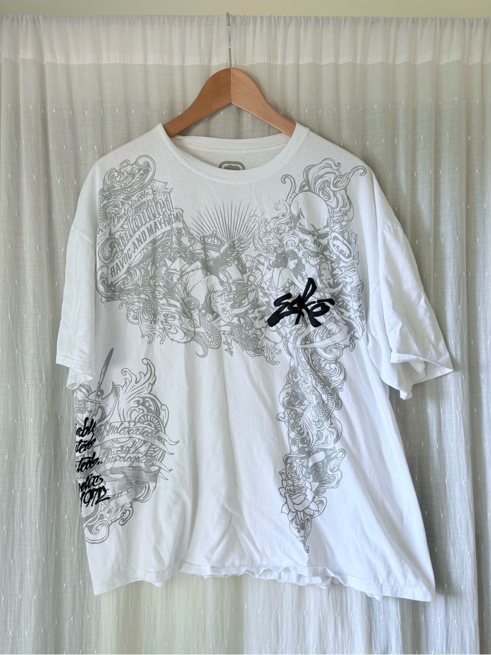 Vintage Y2K Ecko Unltd. White Graphic Men’s T-Shirt